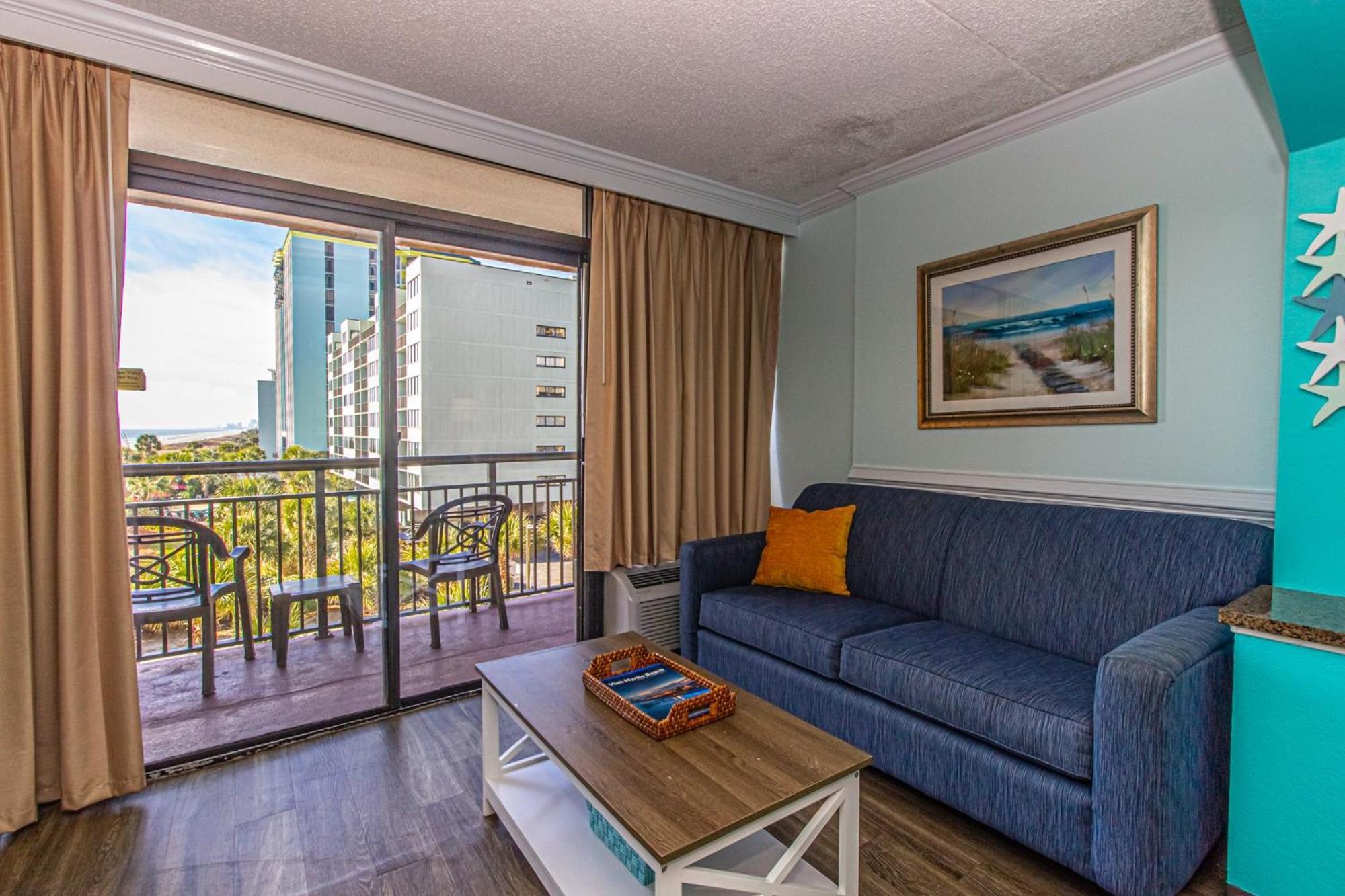 Oversized Ocean View Queen Suite With Beautiful Fireplace And Accents - Sleeps 4 Guests! Myrtle Beach Szoba fotó