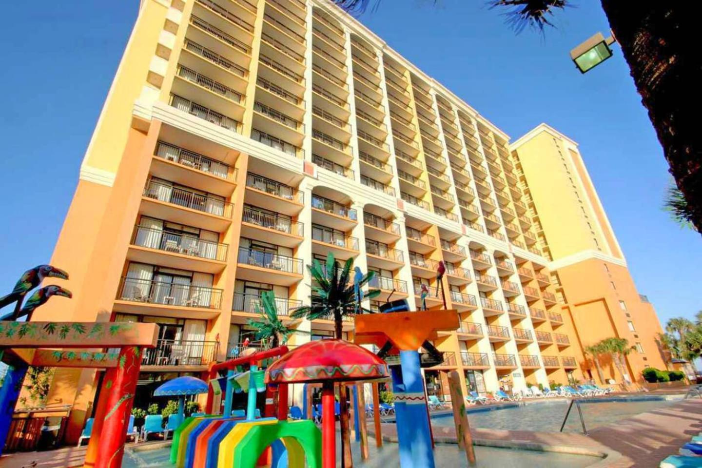 Oversized Ocean View Queen Suite With Beautiful Fireplace And Accents - Sleeps 4 Guests! Myrtle Beach Szoba fotó