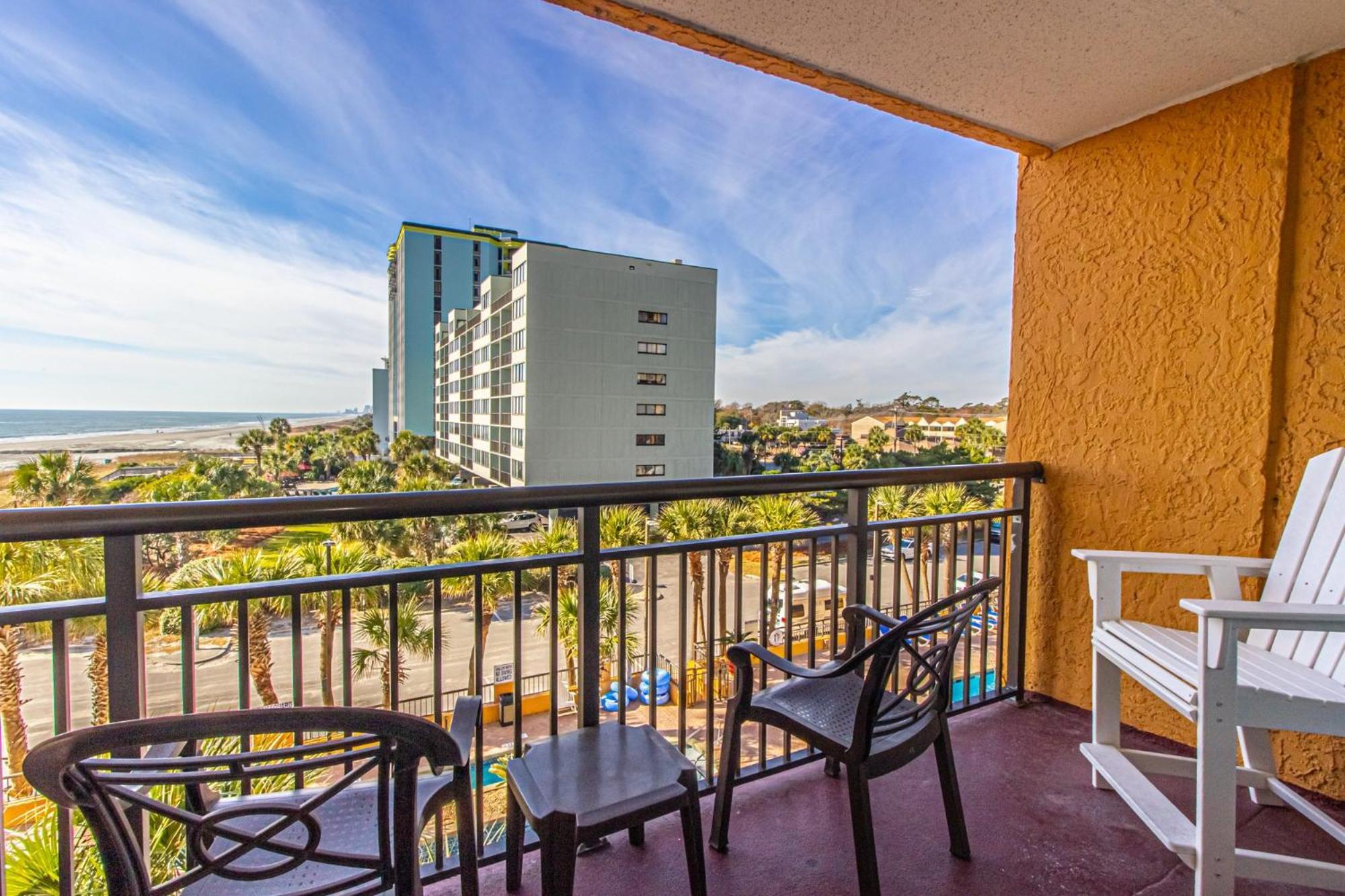 Oversized Ocean View Queen Suite With Beautiful Fireplace And Accents - Sleeps 4 Guests! Myrtle Beach Szoba fotó