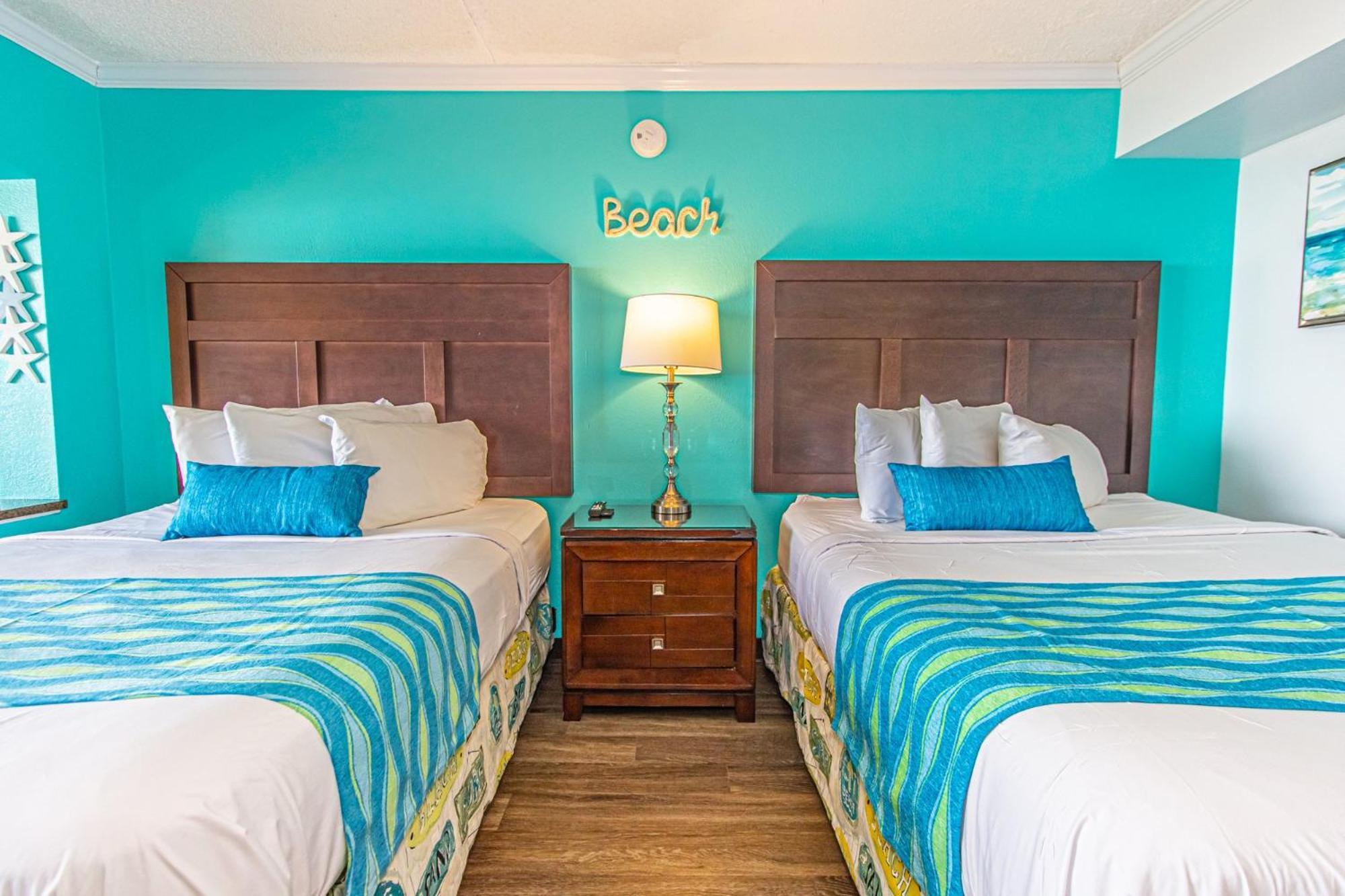 Oversized Ocean View Queen Suite With Beautiful Fireplace And Accents - Sleeps 4 Guests! Myrtle Beach Szoba fotó
